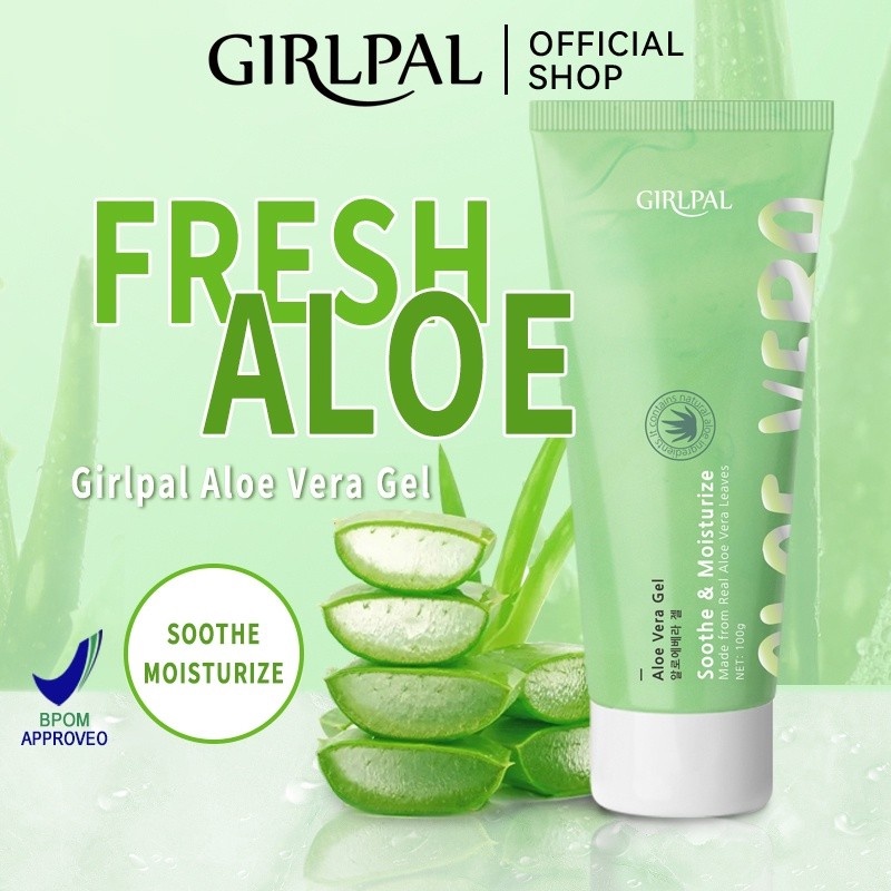 Jual [ BPOM ] GIRLPAL Peeling Gel Aloe Vera 100g Shopee Indonesia