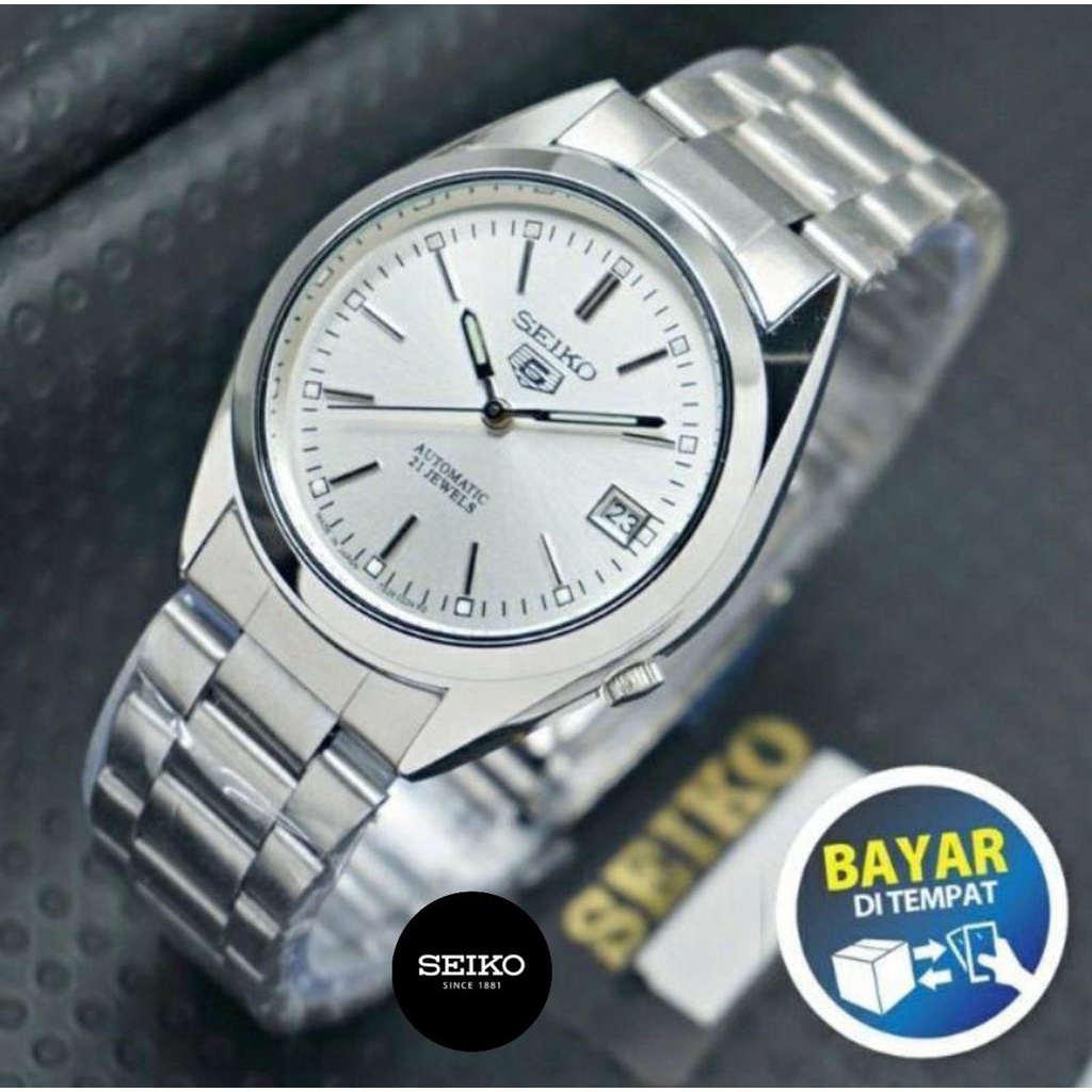 Jual Jam Seiko 5 21 Jewels Automatic Jam Tangan Pria Wanita Seiko Otomatis Set Box Original Seiko Shopee Indonesia