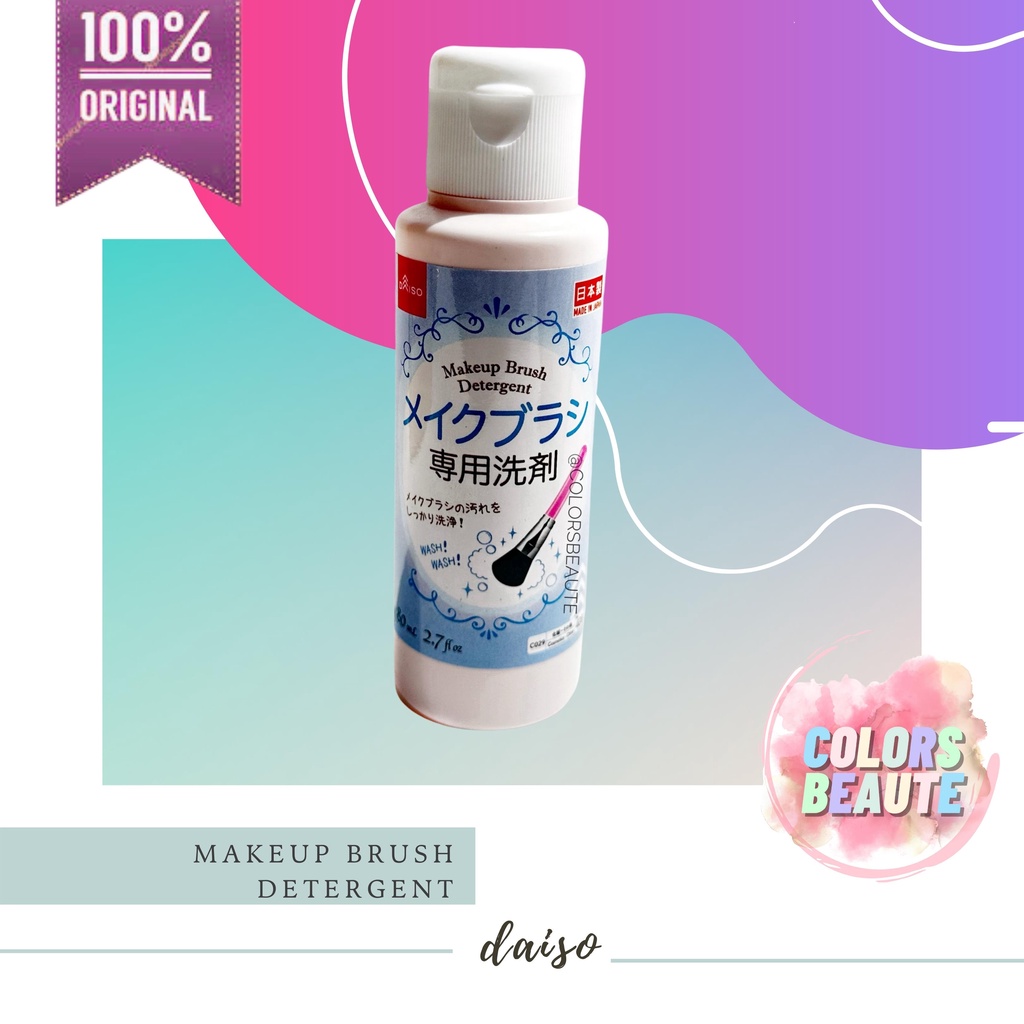 Jual Daiso brush cleanser /puff sponge detergent Shopee Indonesia