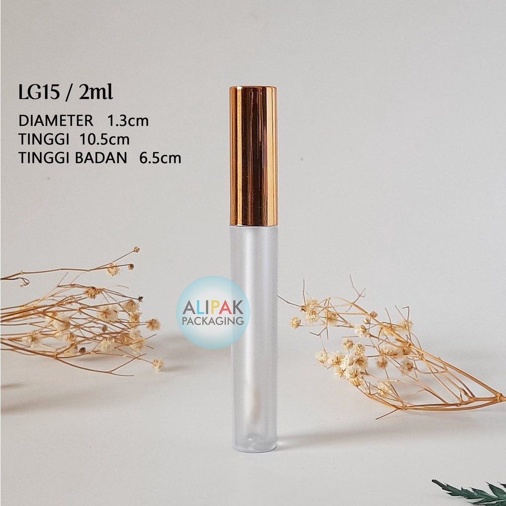 Jual [minim 20pcs] Botol Lipgloss Acrilyc 2ml Dof Lipcream Lip Gloss