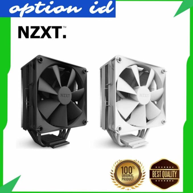 Jual AIR CPU COOLER NZXT T120 BLACK / WHITE SUPPORT LGA 1700 / AM5