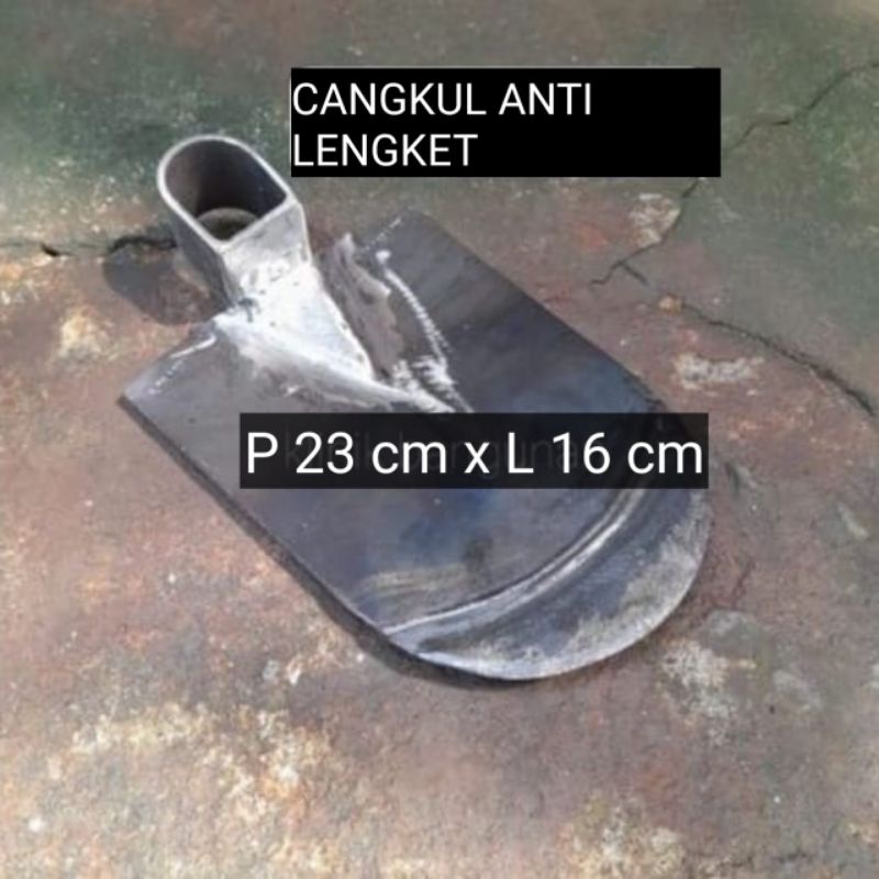 Jual Cangkul Sawah Baja Asli Anti Lengket Cangkul Kebun Baja Model