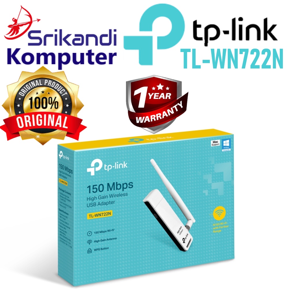 Jual TP-LINK wireless USB adaptor 150Mbps | Shopee Indonesia