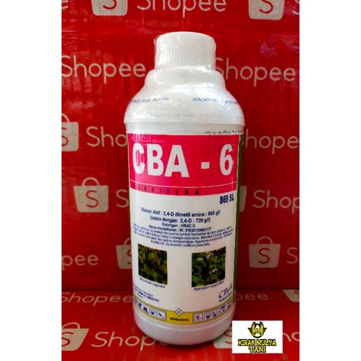 Jual Herbisida CBA-6 865SL 400ml | Shopee Indonesia