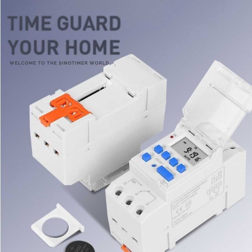 Jual SINOTIMER Digital Timer Switch 220V 16 A - TM919A-2 | Shopee Indonesia