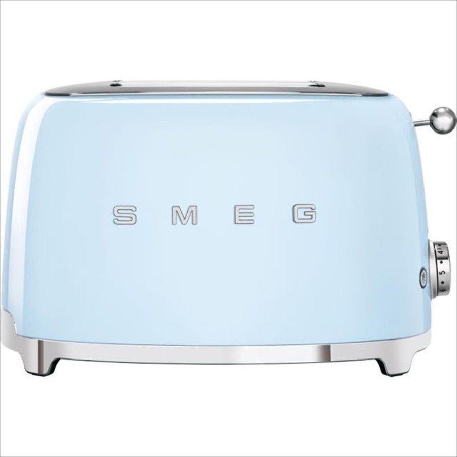 Jual SMEG TSF01 Toaster 2x2 - Pastel Blue | Shopee Indonesia
