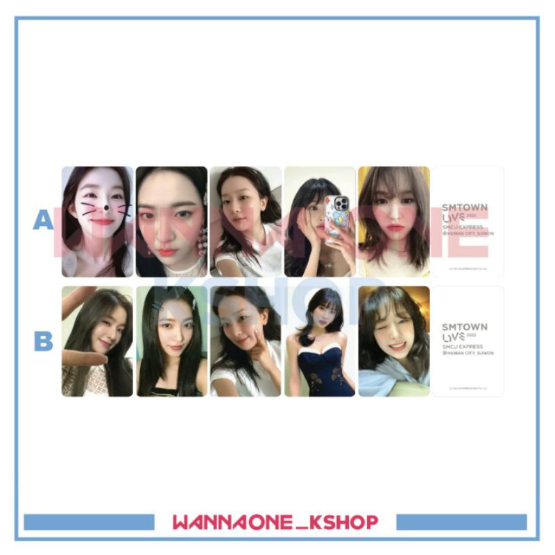 Jual Photocard Red Velvet SMTOWN live AR irene seulgi wendy joy