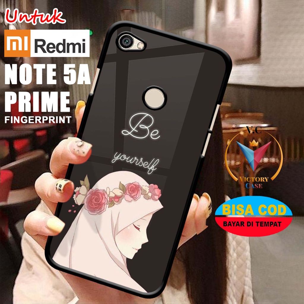 Jual Case XIAOMI REDMI NOTE 5A PRIME FINGERPRINT Motif HJB