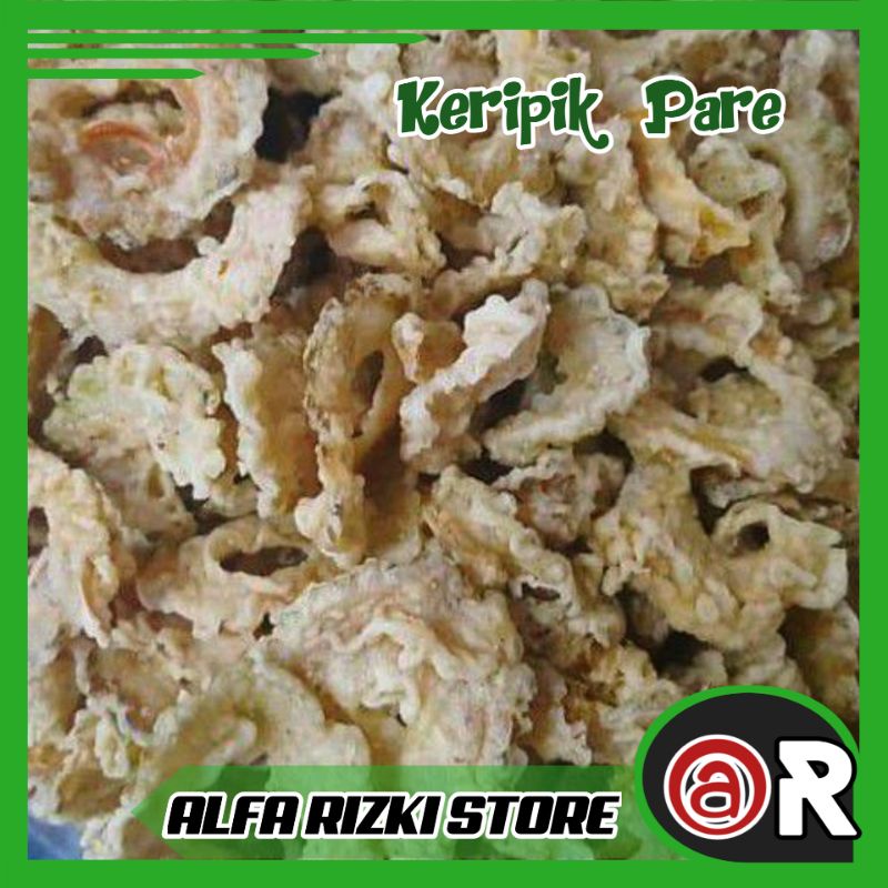 Jual Keripik Pare 500 Gr Pare Crispy Free Bublewrap Keripik