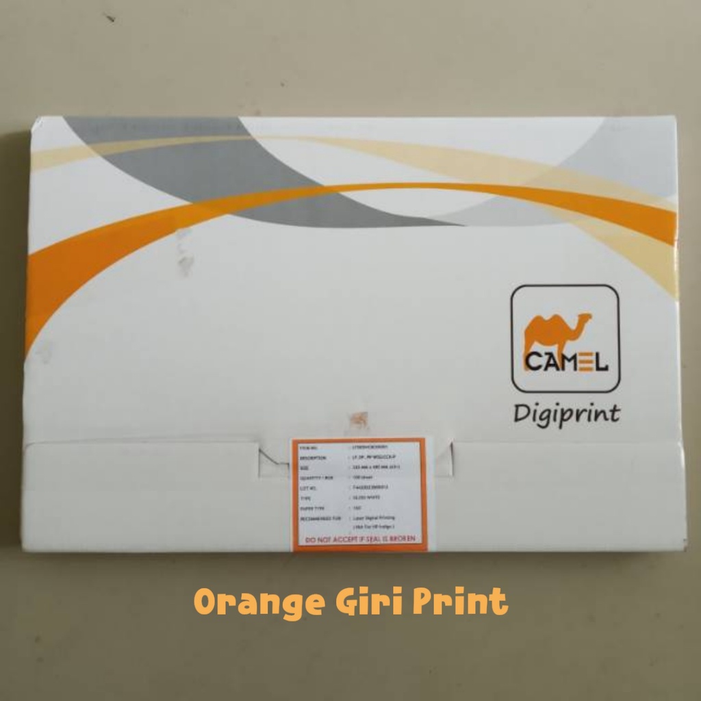 Jual Kertas Stiker Vinyl Merk Camel Digiprint A3 Termurah Bahan