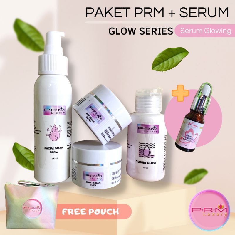 Jual Prm Luxury Skincare Bpom Paket Glow Serum Luxury Glow Ml