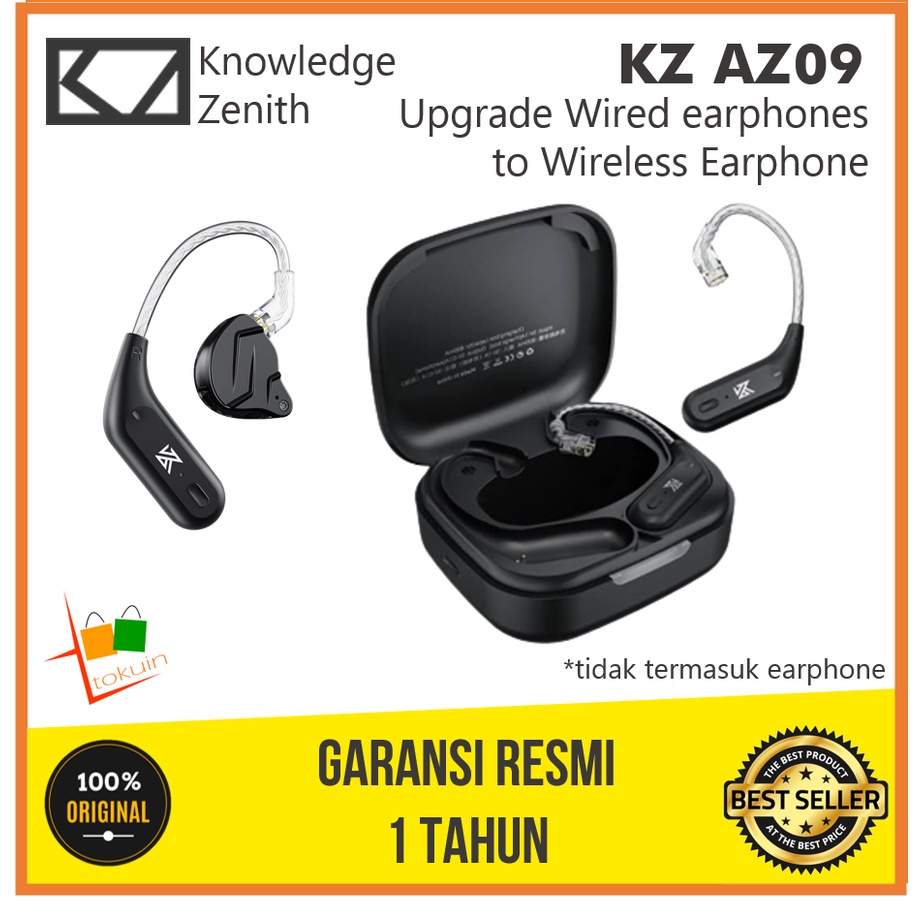 Jual KZ AZ09 TWS HD Upgrade Type C Bluetooth Earphone ZSN PRO ZS10 PRO ...