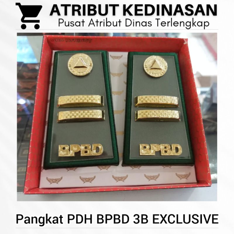 Jual Pangkat BPBD golongan III B BAC ATRIBUT | Shopee Indonesia