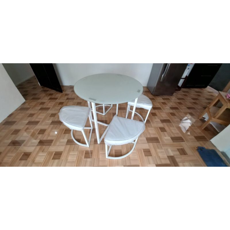 Jual meja bulat informa | Shopee Indonesia