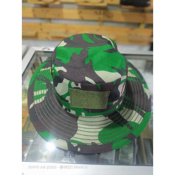 Jual Topi rimba loreng TNI | Topi rimba terlaris | COD bayar di tempat ...