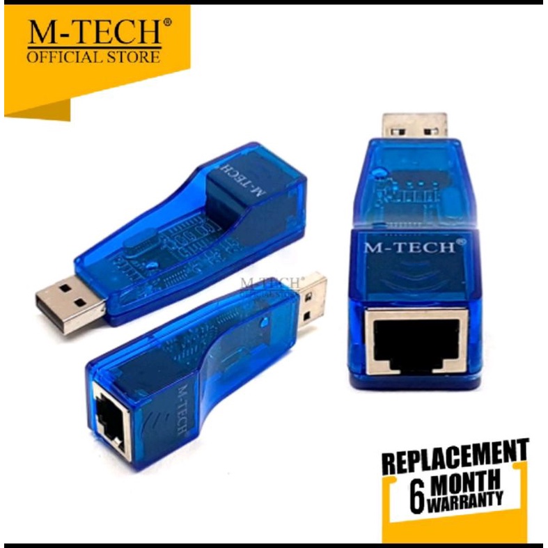 Jual USB to LAN Converter Mtech Adapter Shopee Indonesia