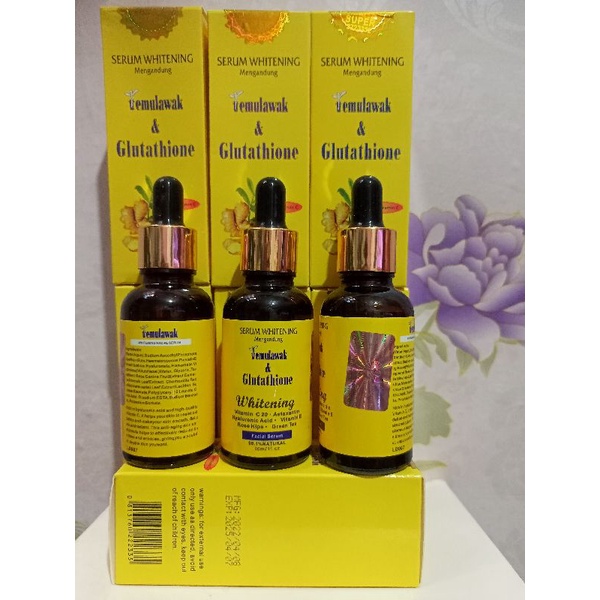 Jual SERUM TEMULAWAK /SERUM COLLAGEN WHITENING 100%ORIGINAL BARANG ASLI