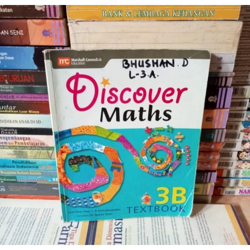 Jual BUKU ORIGINAL DISCOVER MATHS 3B TEXTBOOK | Shopee Indonesia