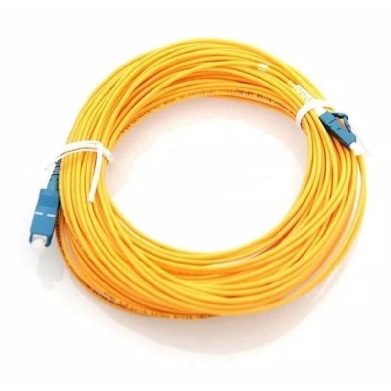 Jual Pathcore sc lc upc - patch cord sc upc lc Fiber Optic 10M 20M 30M ...