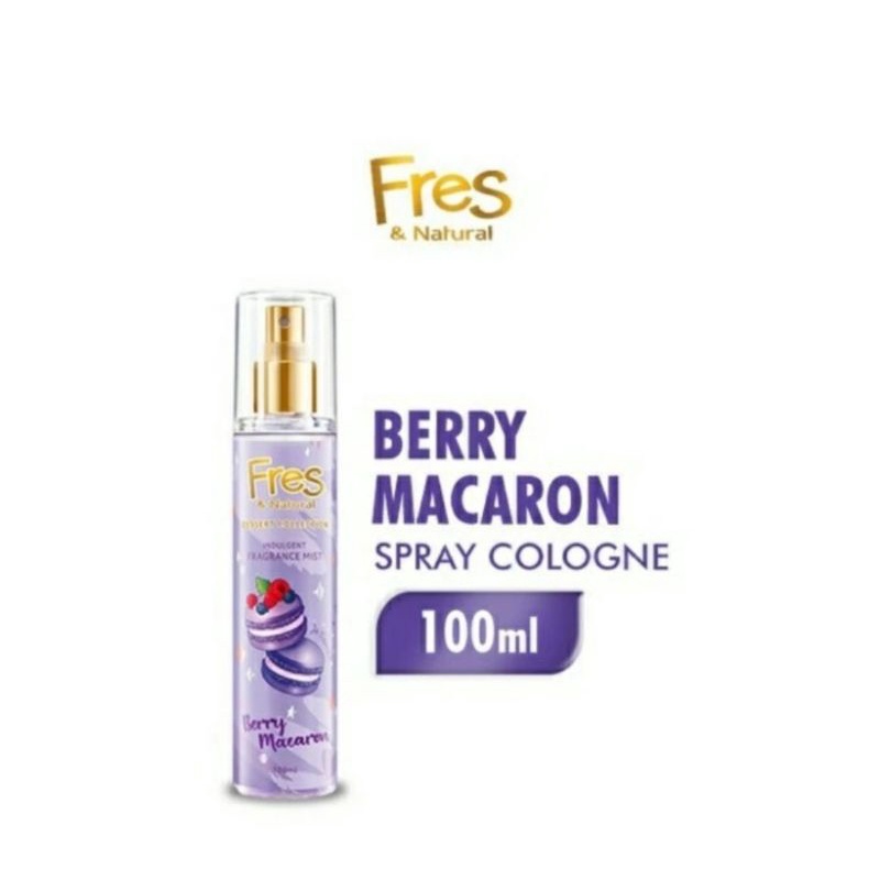 Jual FRES & NATURAL Fine Fragrance Mist Cologne BT21 Dessert Hijab Mix ...