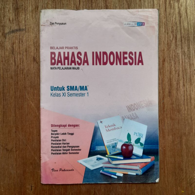 Jual Buku Belajar Praktis Bahasa Indonesia SMA/MA Kelas 11 Semester 1 ...