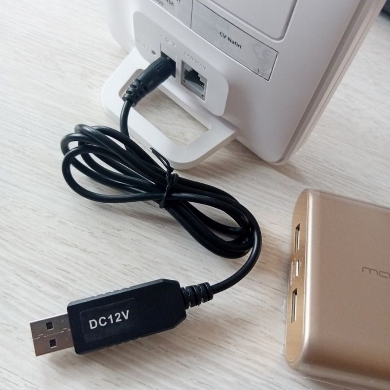 Jual Kabel USB power router orbit DC 12V to USB Kabel Bypass Router TP ...