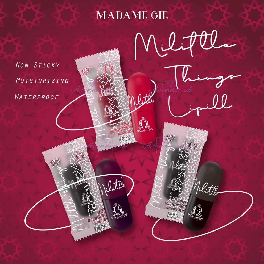 Jual Madame Gie Milittle Things Lip Ill Lip Tint | Shopee Indonesia
