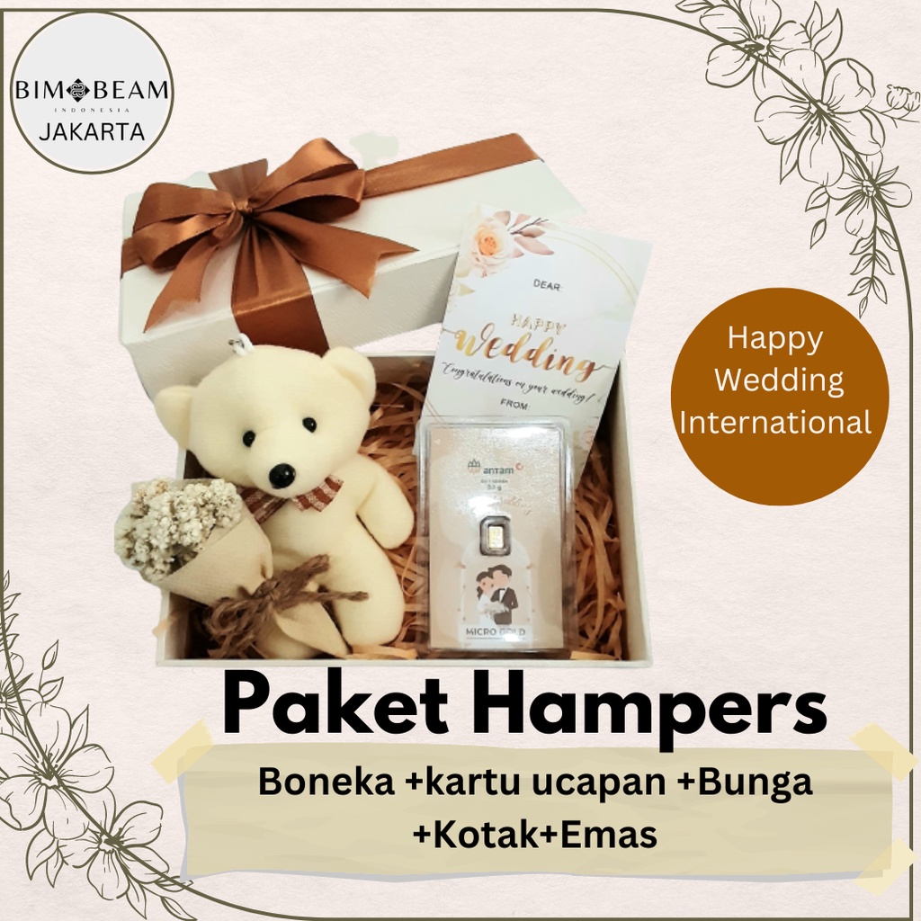 Jual PAKET Hampers 0,1gr 0,25gr GANTUNGAN BONEKA GIFT SET SUDAH ...