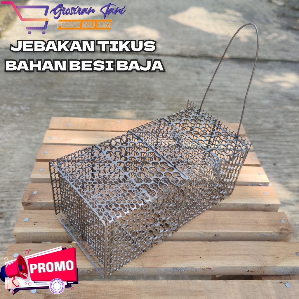 Jual (GROSIR) Jebakan Perangkap Tikus Bahan Besi Baja Super Tebal Kuat ...