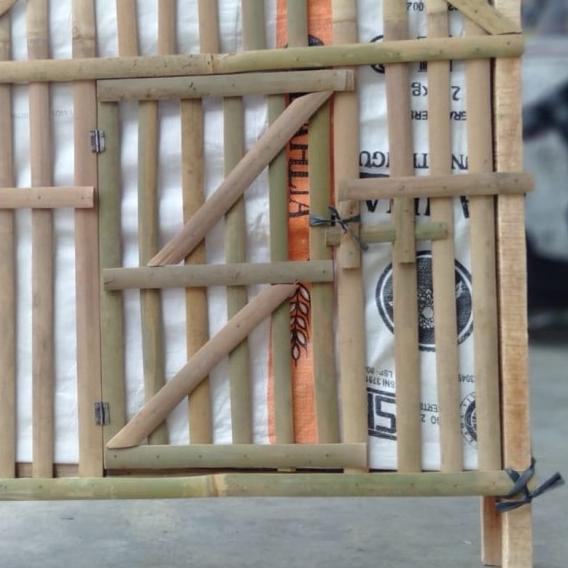 Jual Kandang Ayam Bambu / Kandang Rakit Bambu Segiempat Kotak | Shopee