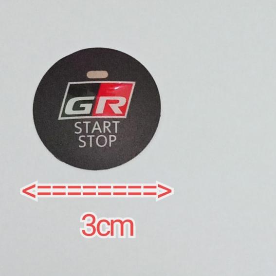 Jual sticker stiker start stop engine GR SPORT original Rush Raize ...