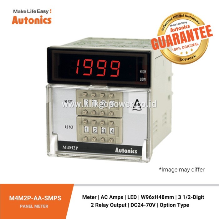 Jual AUTONICS Panel Meter - M4M2P-AA-SMPS (DC) | Shopee Indonesia
