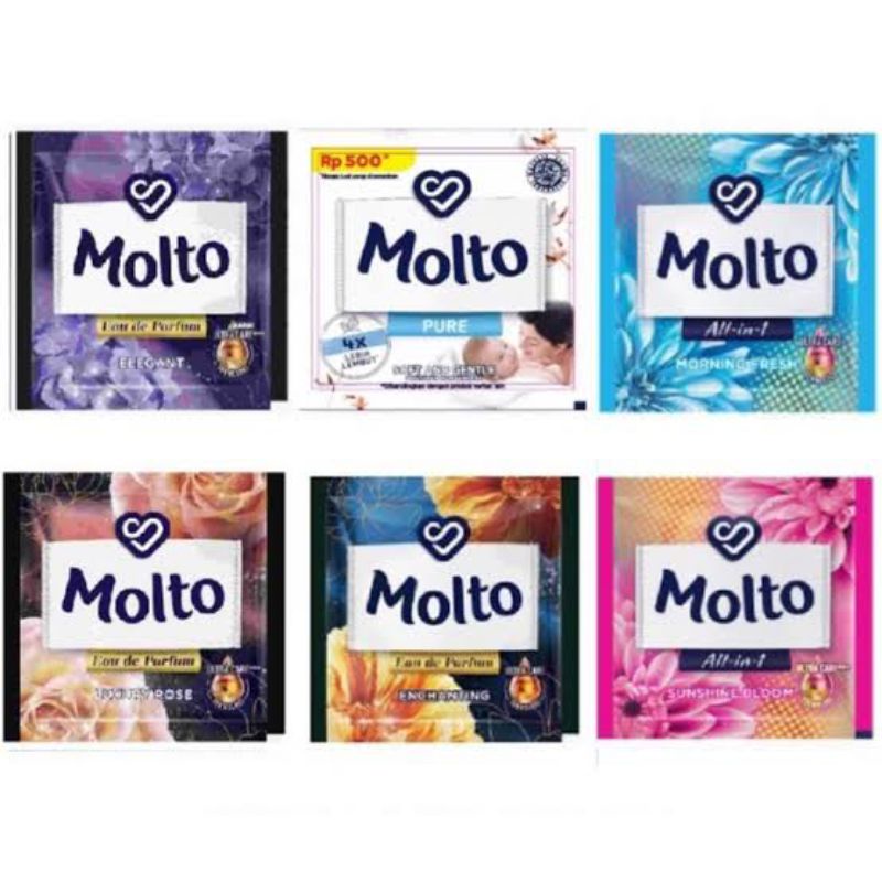 Jual Molto Pewangi Sachet 12 x 9ml | Shopee Indonesia