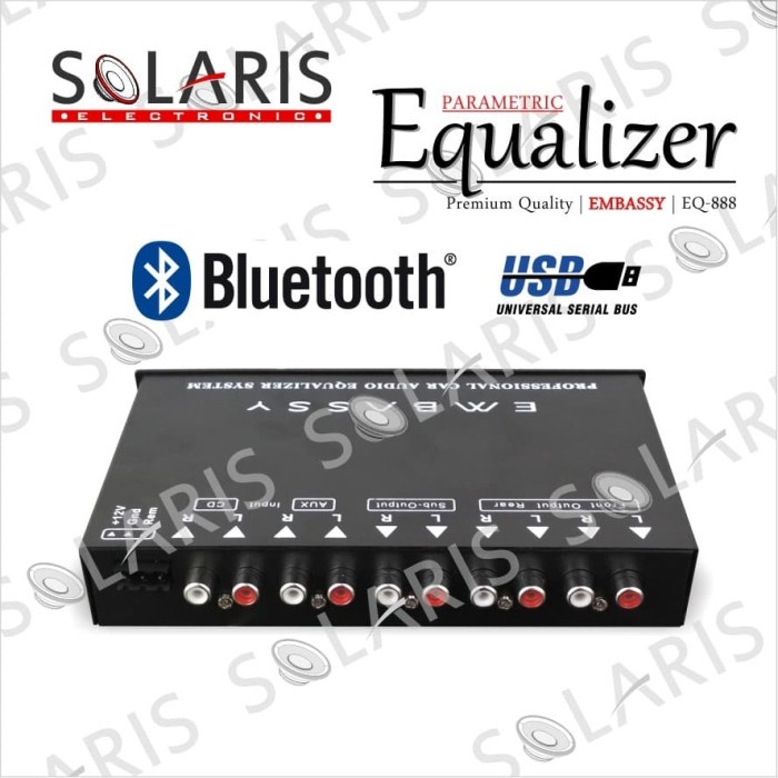 Jual Parametric Equalizer Preamp Karaoke Embassy Eq888 Bluetooth