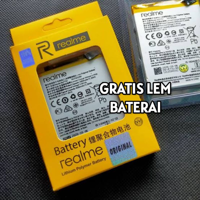 Jual Baterai Batre Realme Pro Blp Original Battery Realme