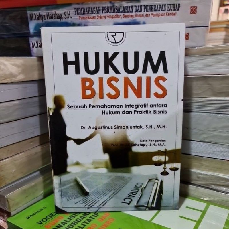 Jual Hukum Bisnis By Dr Agustinus Simanjuntak | Shopee Indonesia