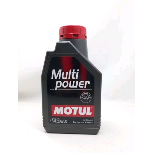 Jual oli motul multi power 4T 20w50 1L 1liter | Shopee Indonesia