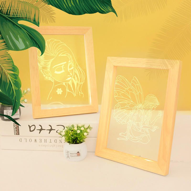 Jual Led Frame A6 / Figura led acrylic | Shopee Indonesia