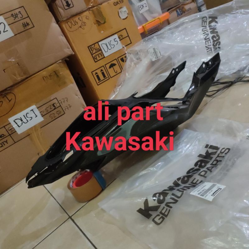 Jual COVER BODY BELAKANG SET/BODI SET ZX25 ZX25R ZX 25R ZX25 R HITAM