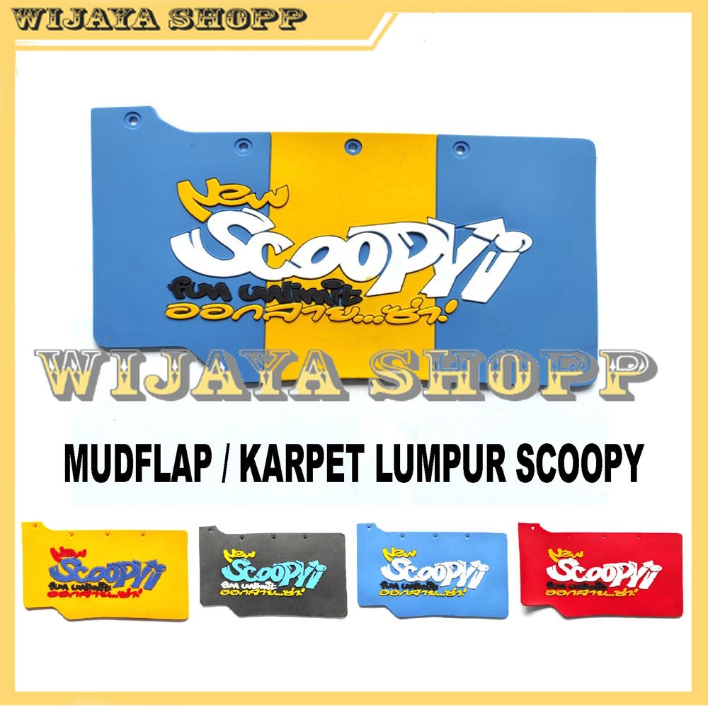 Jual Mudflap Honda Scoopy Mudflap Belakang Penahan Air Dan Lumpur