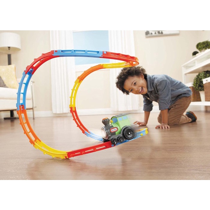 Jual Kereta Track Little Tikes Tumble Train Mainan Kereta Api Track Set ...