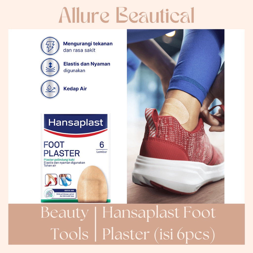Jual Hansaplast Foot Plaster Pelindung Kaki Luka Kaki Lecet Kaki Kapalan Kaki Melepuh Shopee