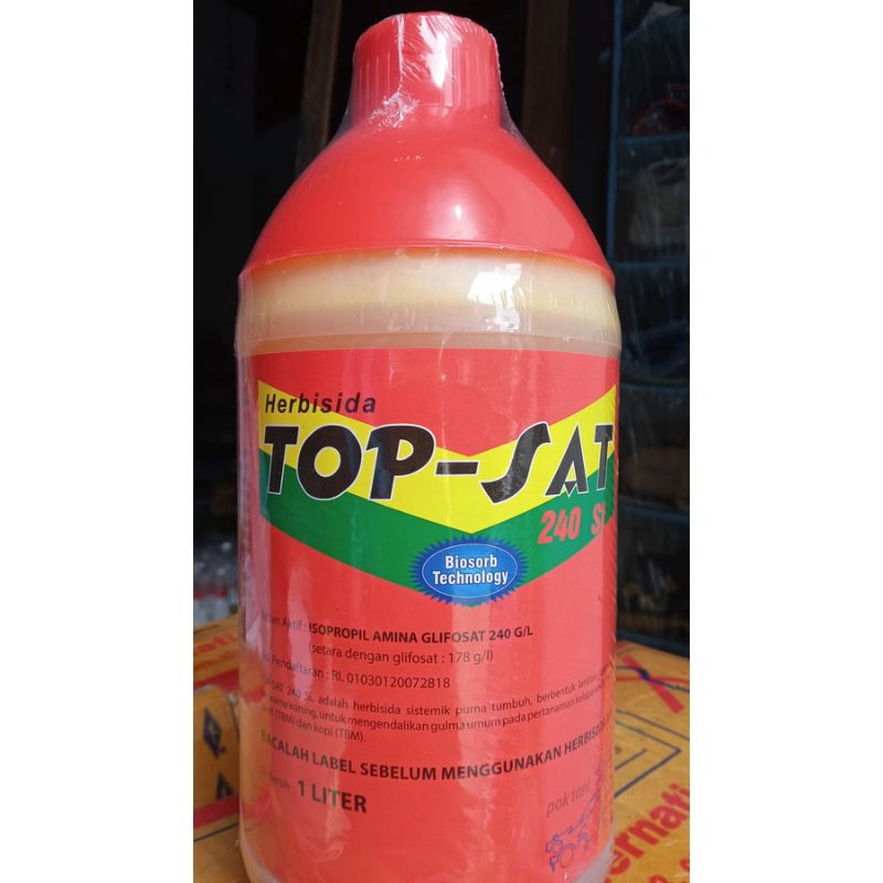 Jual Herbisida Sistemik Topsat Top-Sat 240SL 1 Liter | Shopee Indonesia
