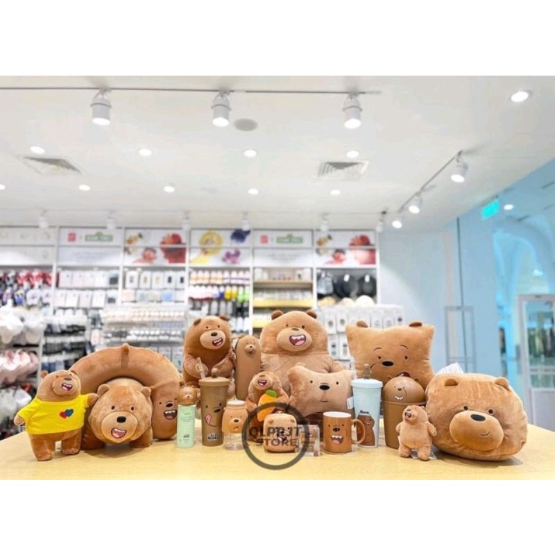 Jual Miniso X We Bare Bears Colection Tas Boneka Botol Dll Shopee