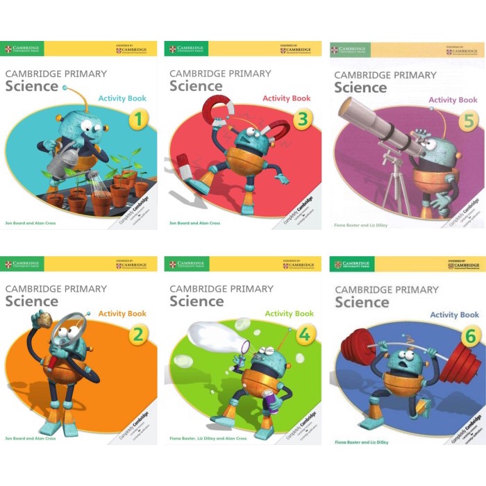 Jual Sbi Cambridge Primary Science Activity Book 1-6 / Buku Cetak Full ...