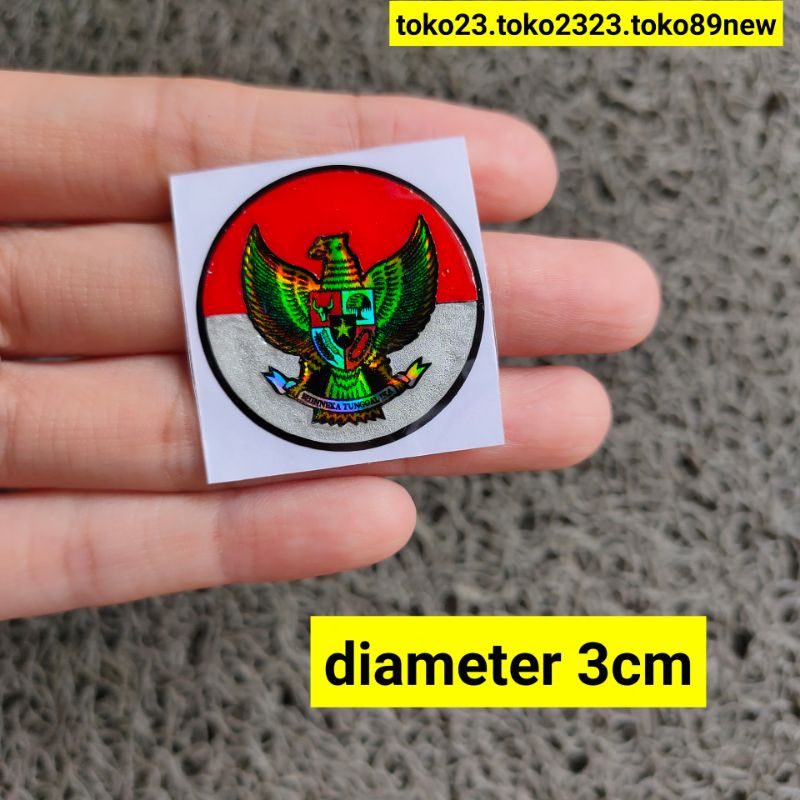 Jual Stiker Bendera Merah Putih Ri Stiker Timbul Garuda Stiker Motor Shopee Indonesia 6652