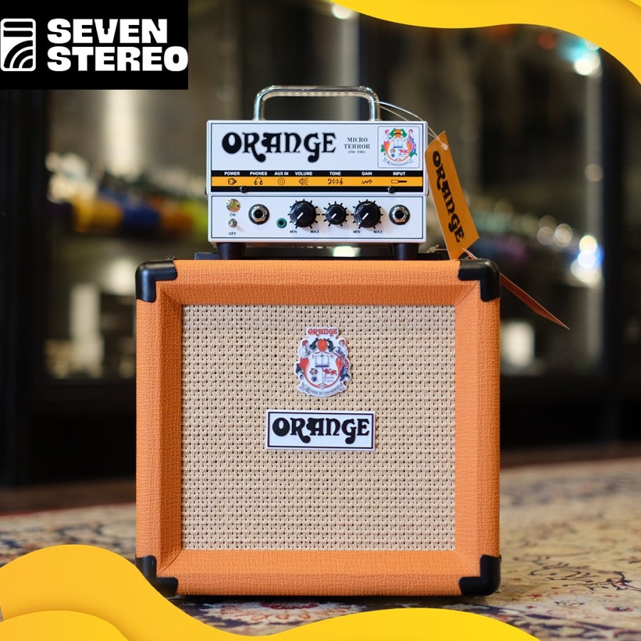 Orange Micro Terror + PPC108 | Pacchetto Amplificatore Stack Per Chitarra Elettrica