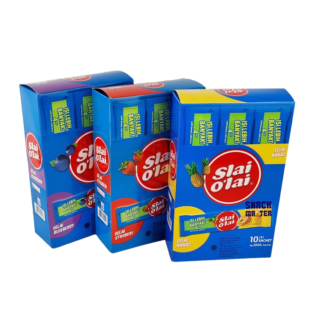 Jual Slai Olai Box Netto 10 Pcs X 24gr Shopee Indonesia