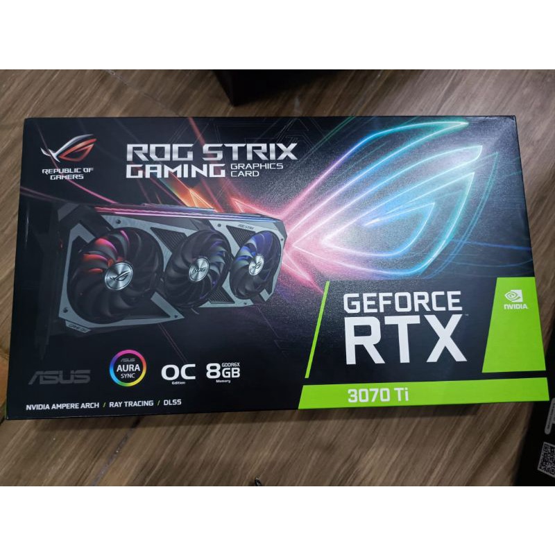 Jual VGA ASUS ROG STRIX RTX 3070 TI OC 8GB | Shopee Indonesia