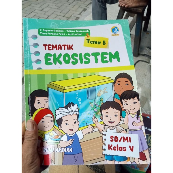 Jual buku tematik tema 5 ekosistem untuk SD kelas 5 | Shopee Indonesia